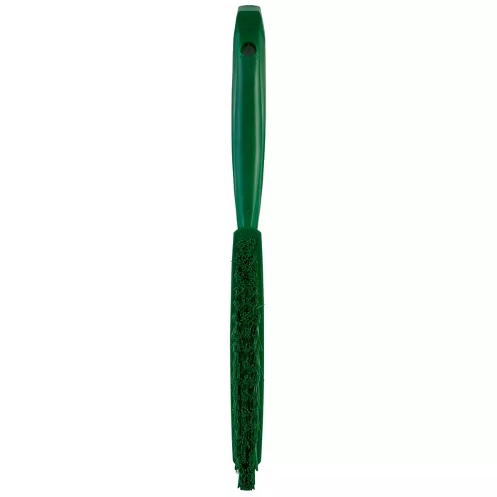 VIKAN Scrubbing Brush PET Extra Hard 33 mm Bristle Length Green, 41952