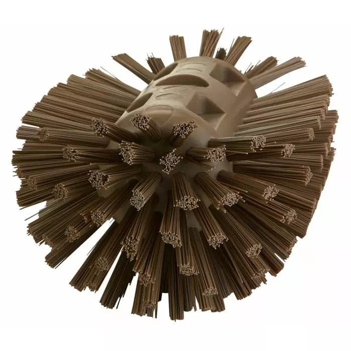 VIKAN Scrubbing Brush PET Hard 40 mm Bristle Length Brown, 703766