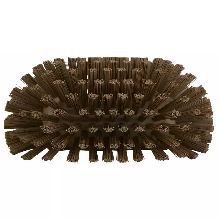 VIKAN Scrubbing Brush PET Hard 40 mm Bristle Length Brown, 703766