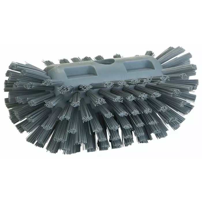 VIKAN Scrubbing Brush PET Hard 40 mm Bristle Length Grey, 703788