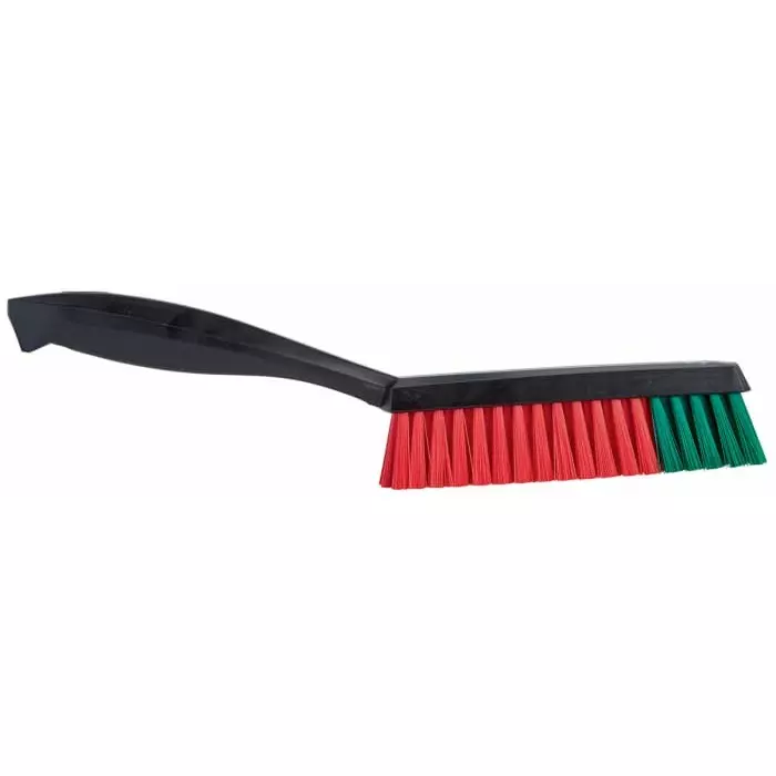 VIKAN Scrubbing Brush Polyester Hard 34 mm Bristle Length Black, 450052