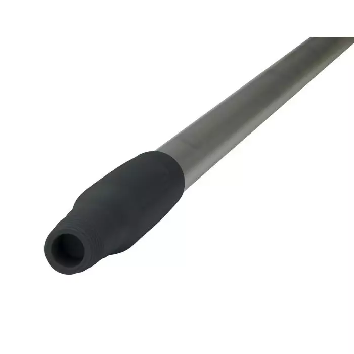 VIKAN Anodised Aluminium & Polypropylene Mop Handle Black 25 mm x 1.26 m, 29589
