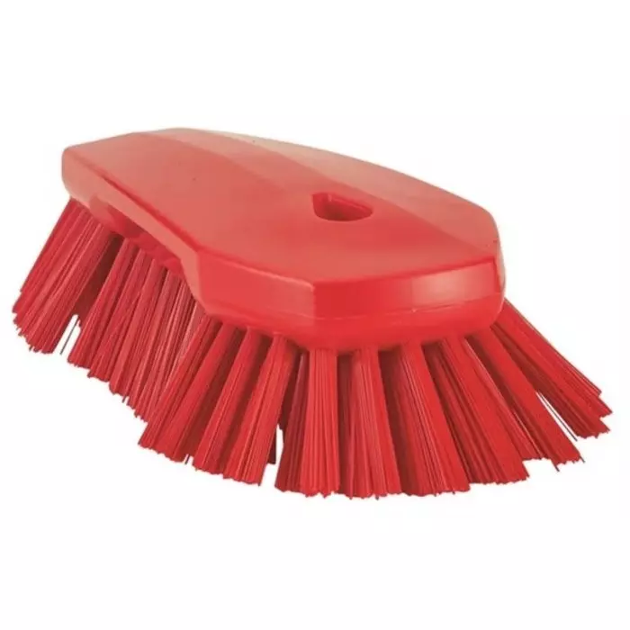 VIKAN Hand Brush Polyester, Polypropylene & Stainless Steel Bristles White, 38925
