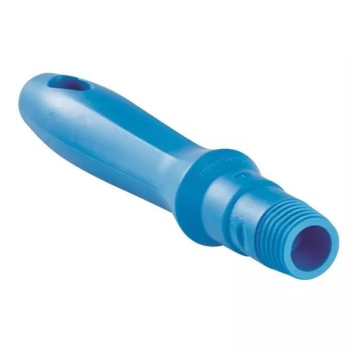 VIKAN Polypropylene Handle Blue 160 mm for use with Cleaners, Squeegees & Table or Floor Scrapers, 29343