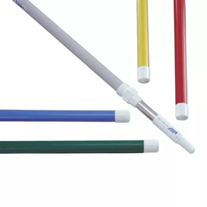 VIKAN Telescopic Brush Handle Aluminium Green 1.575 m for Use with Brush, 29752