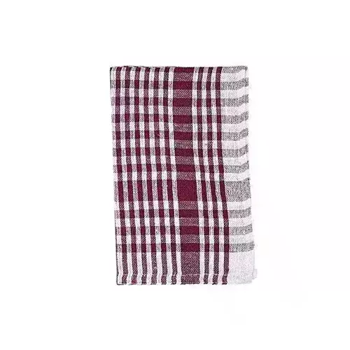GENERIC 18x20 inch Multicolor Cotton Striped Duster (Pack of 10)