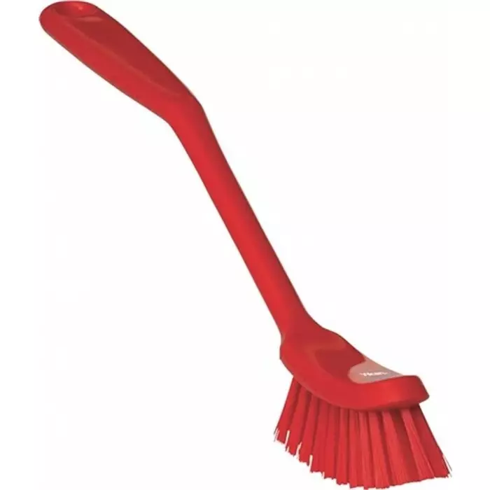 VIKAN Hand Brush Polyester, Polypropylene & Stainless Steel Bristles White, 42875