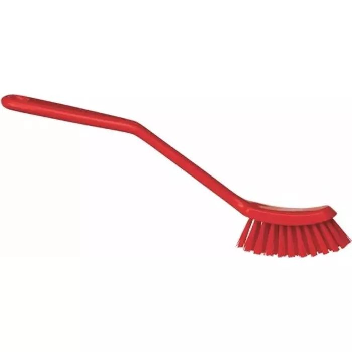 VIKAN Hand Brush Polyester, Polypropylene & Stainless Steel Bristles White, 42875