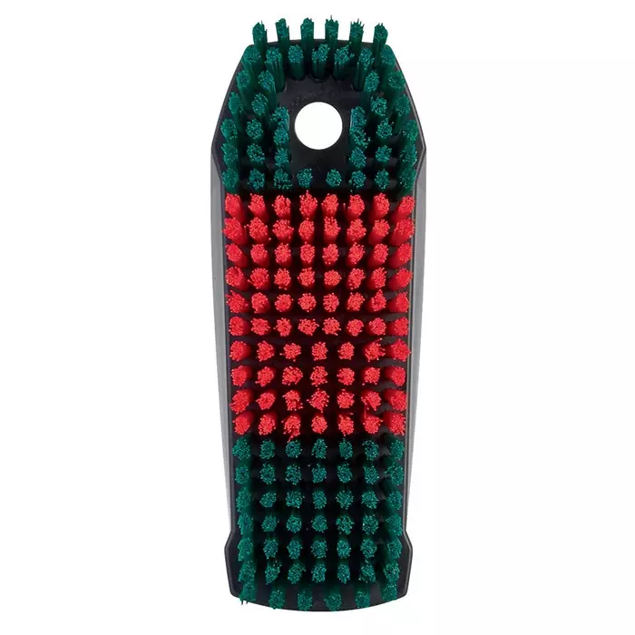 VIKAN Scrubbing Brush Polyester Hard 15 mm Bristle Length Black, 644052