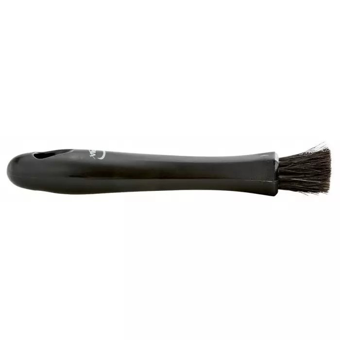 VIKAN Scrubbing Brush Natural Hair Soft 24 mm Bristle Length Black, 631559