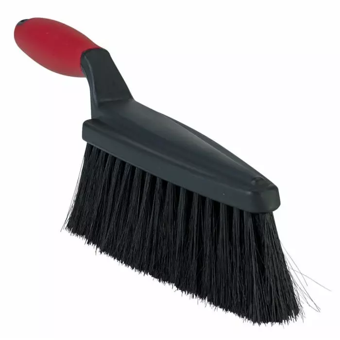 VIKAN Scrubbing Brush Hair Hard 54 mm Bristle Length Black, 521552
