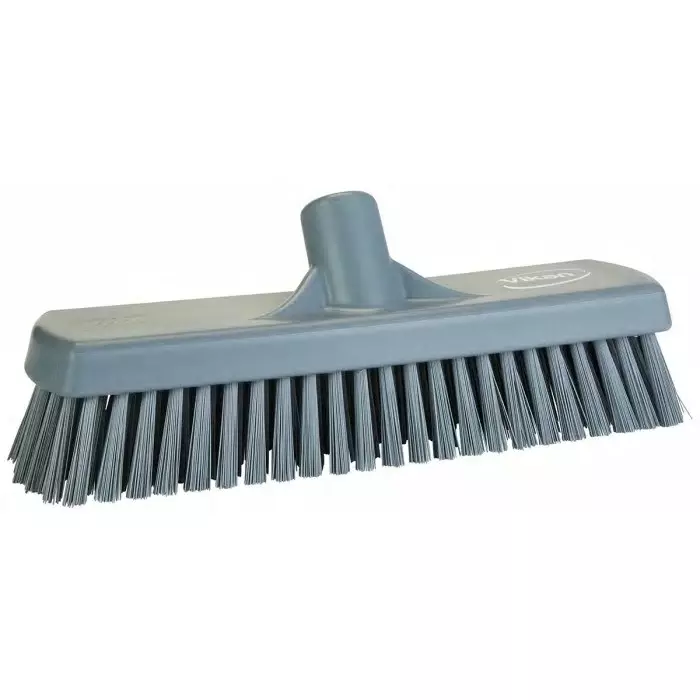 VIKAN Scrubbing Brush PET Hard 46 mm Bristle Length Grey, 706088