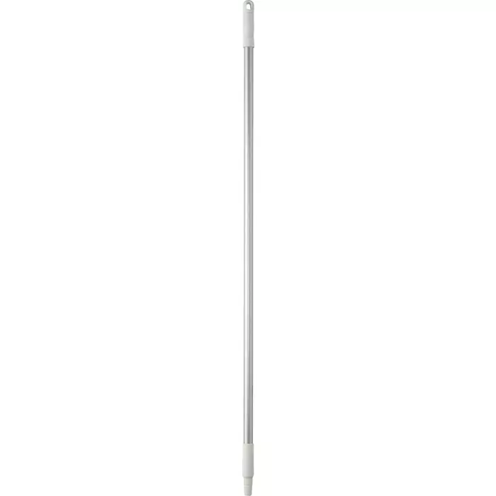 VIKAN Anodised Aluminium & Polypropylene Mop Handle White 25 mm x 1.26 m, 29585