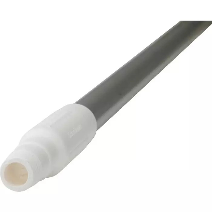 VIKAN Anodised Aluminium & Polypropylene Mop Handle White 25 mm x 1.26 m, 29585