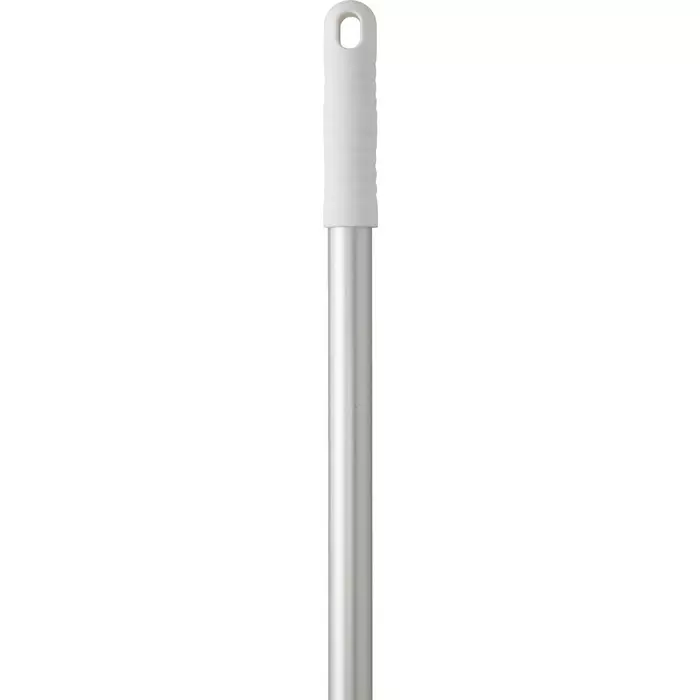 VIKAN Anodised Aluminium & Polypropylene Mop Handle White 25 mm x 1.26 m, 29585
