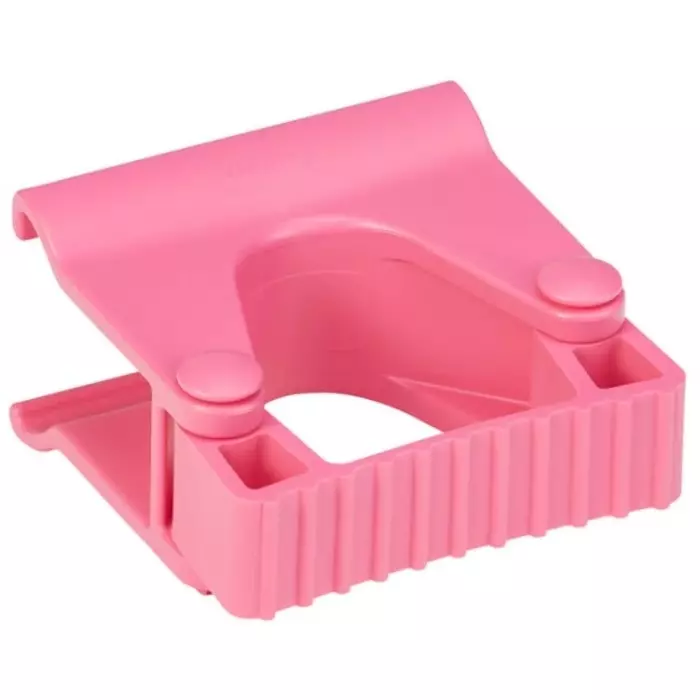 VIKAN Mop Holder Polypropylene, TPE Rubber Pink 70 mm, 10031