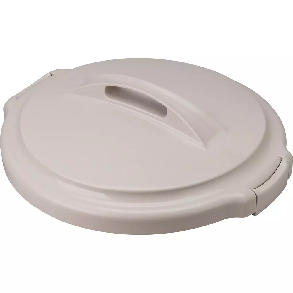 MonotaRO Polypail Round Trash Can Gray 70L/90L dual-use lid Size, 70L/90L dual-use lid
