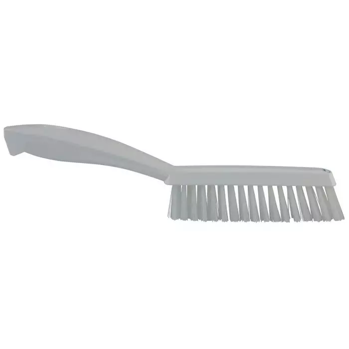VIKAN Scrubbing Brush PET Extra Hard 33 mm Bristle Length White, 41955