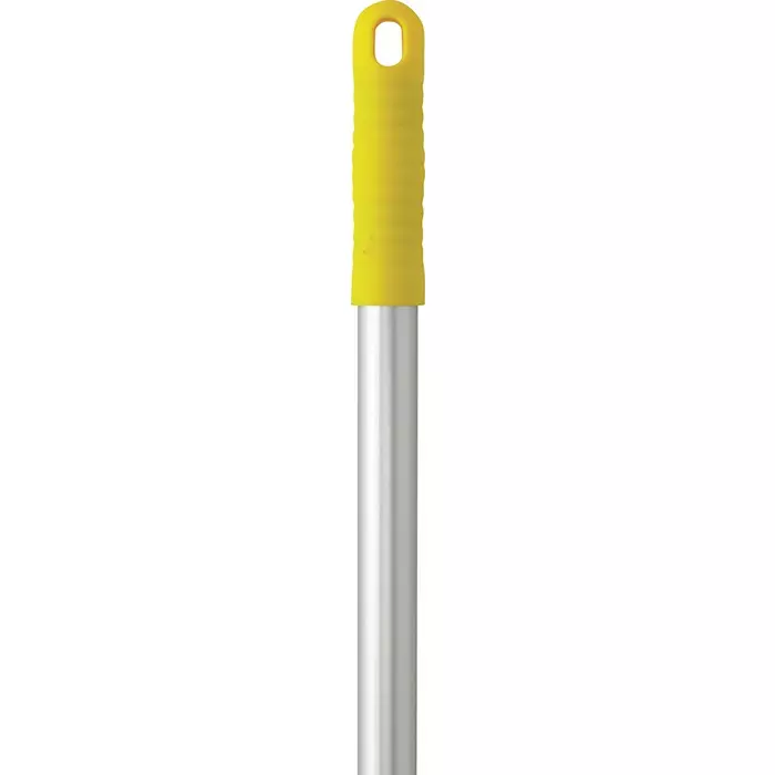 VIKAN Anodised Aluminium & Polypropylene Mop Handle Yellow 25 mm x 1.26 m, 29586
