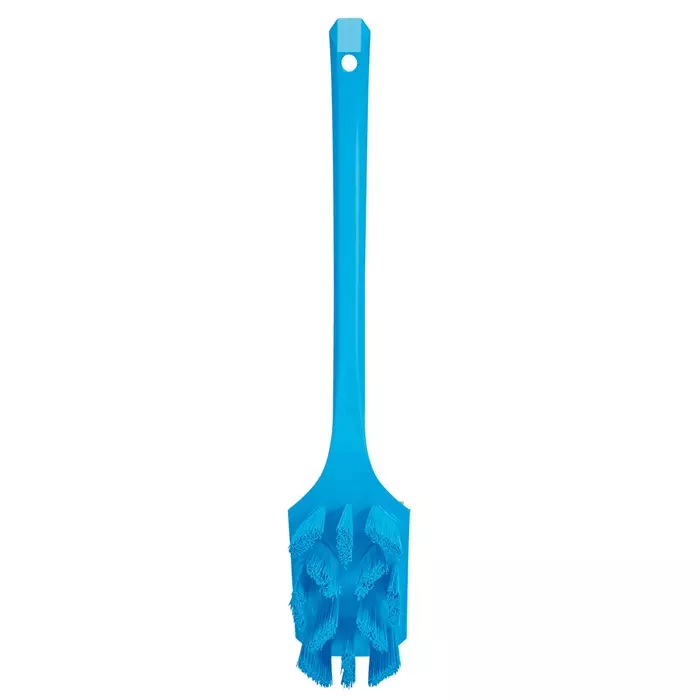 VIKAN Scrubbing Brush PET Hard 37 mm Bristle Length Blue, 41963
