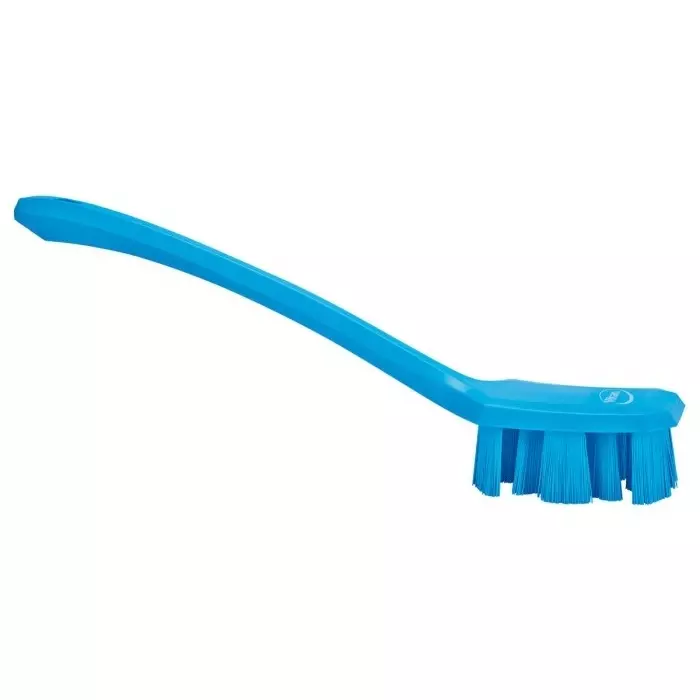 VIKAN Scrubbing Brush PET Hard 37 mm Bristle Length Blue, 41963