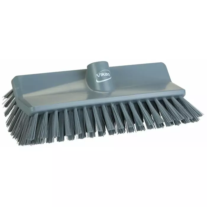 VIKAN Scrubbing Brush PET Medium 41 mm Bristle Length Grey, 704788