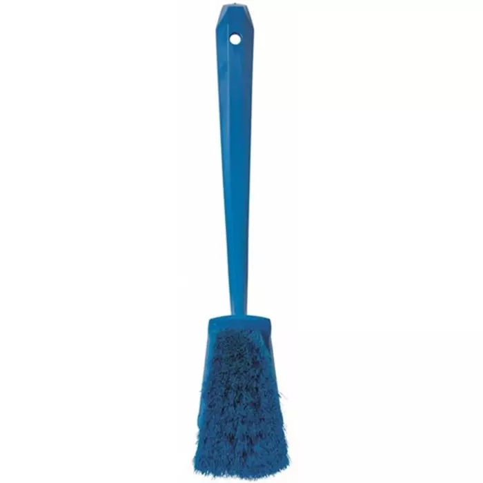 VIKAN Hand Brush Medium Polyester, Polypropylene & Stainless Steel Bristles White 500 mm, 41845
