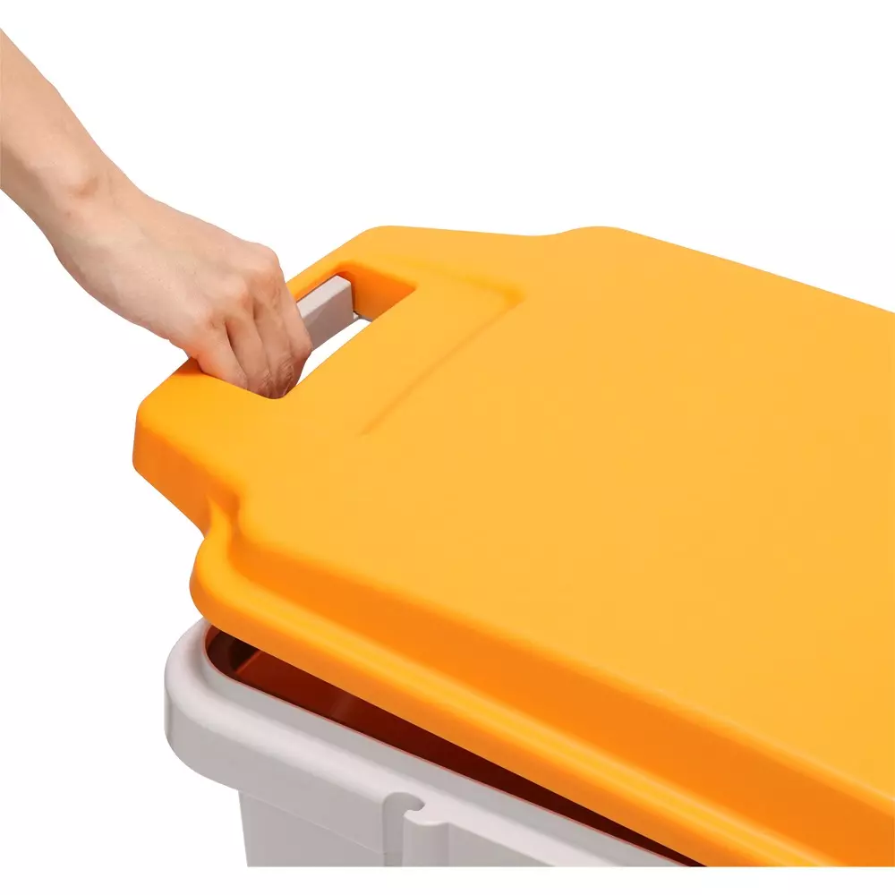 monotaro-with-handle-sorting-pail-with-odor-leakage-prevention-packing-can-be-connected-orange-70-l-capacity-50638404