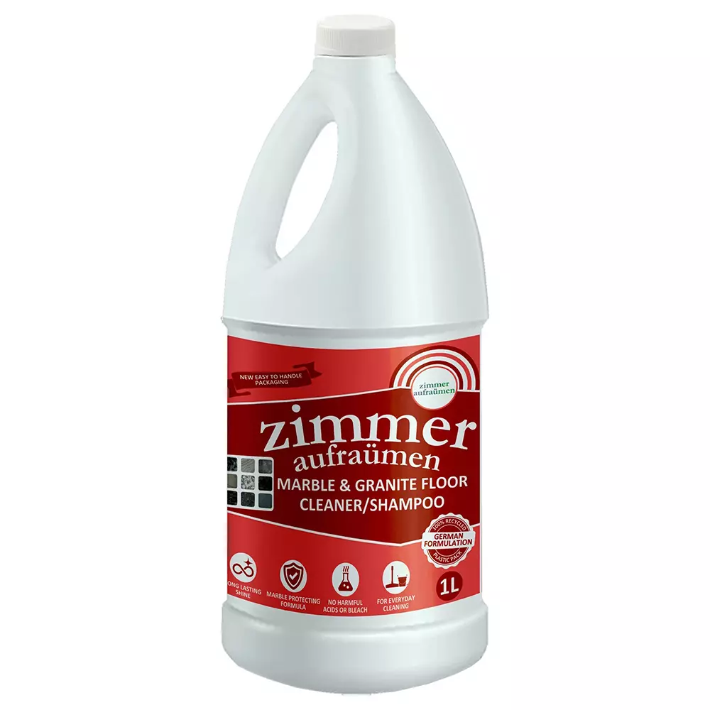 Zimmer Aufraumen - Marble & Granite Shampoo/Floor Cleaner French Fragrance (1 Ltr)