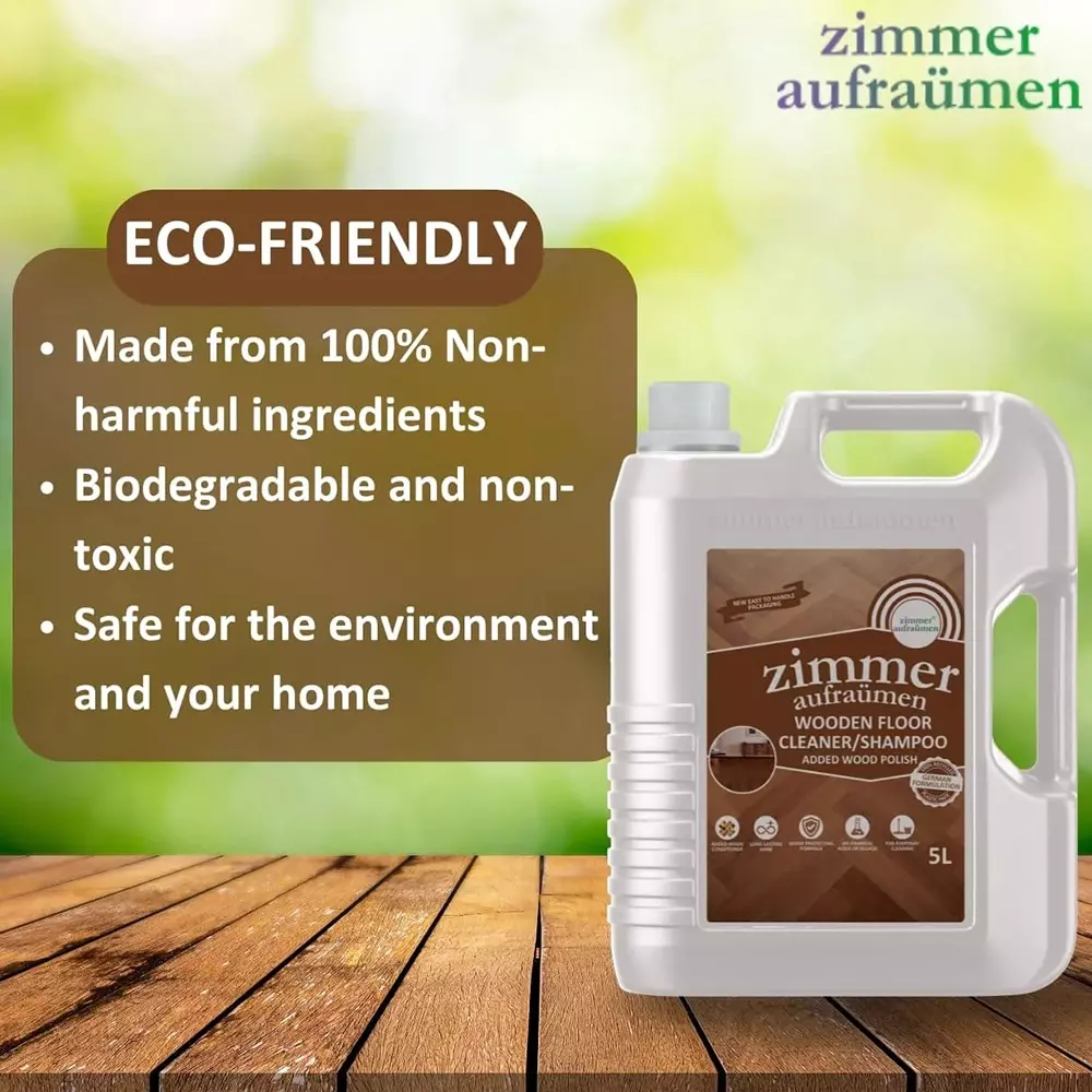 Zimmer Aufraumen 5 L Orchid Wooden Floor Cleaner