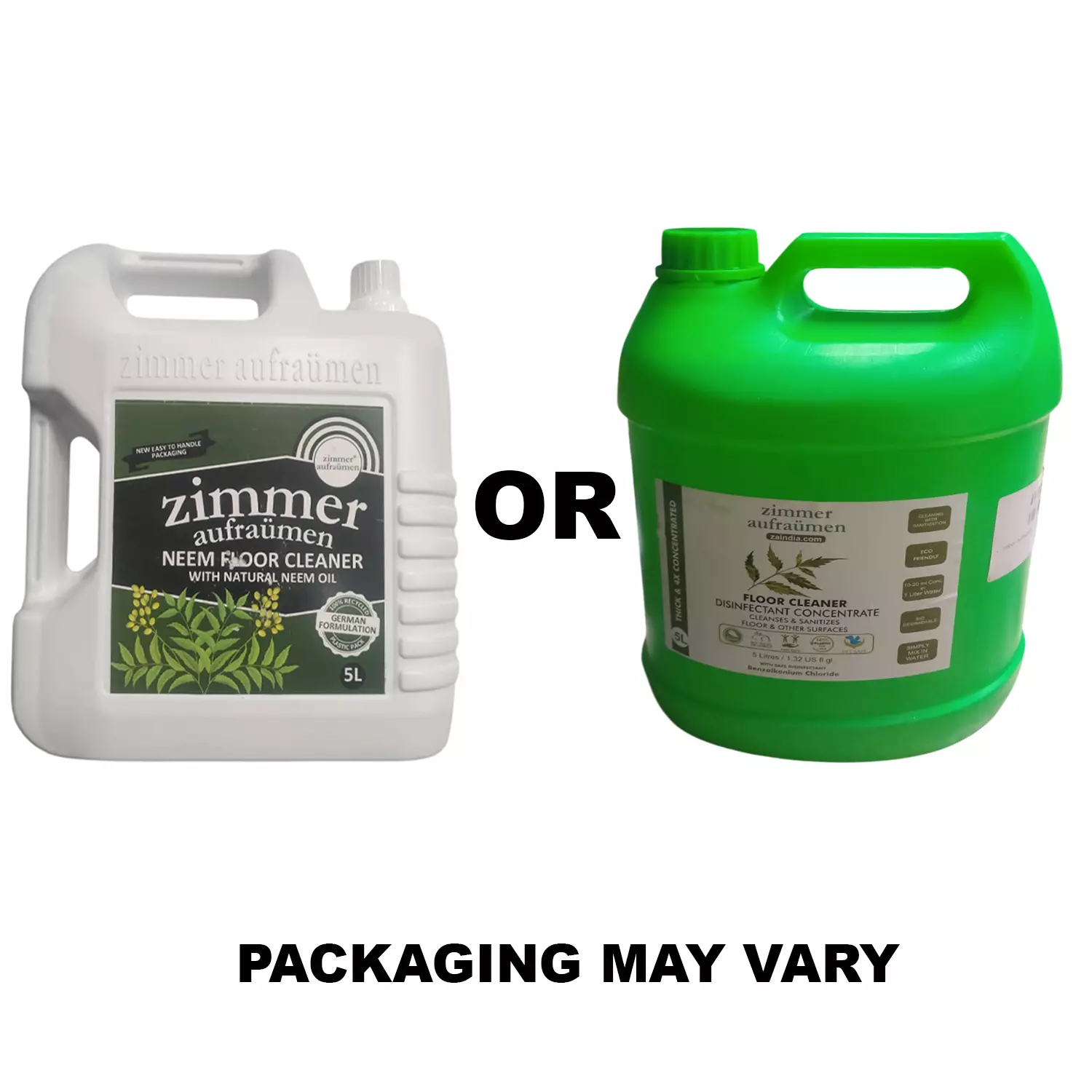 Zimmer Aufraumen 5 L Neem Concentrated Floor Cleaner