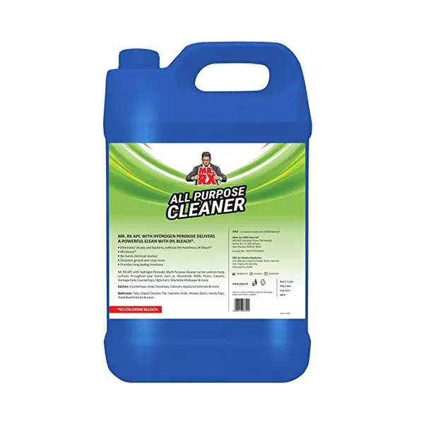 Mr. RX All Purpose Cleaner 5 L Can Liquid Fresh for Kitchen, Bathroom & Rooms