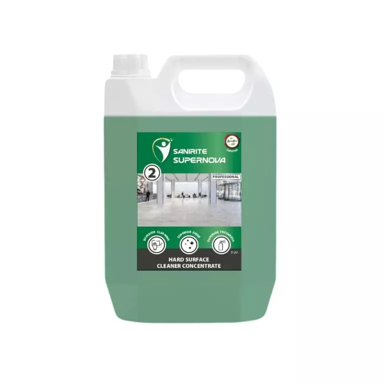 Sanirite Supernova Hard Surface Cleaner Lemon Fragrance 5 L Capacity, SP-2
