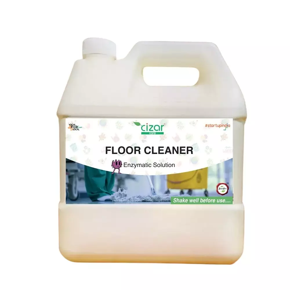 Cizar Floor Cleaner - Industrial 5 L with Enzyme for Oil, Dirt, Grime and Malodour Cleaning