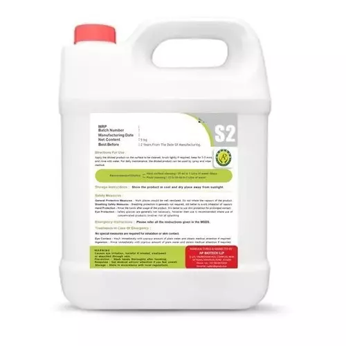 GENERIC S2 Hard Surface Cleaner And Floor Cleaner 5 Kg Liquid For Cleaning