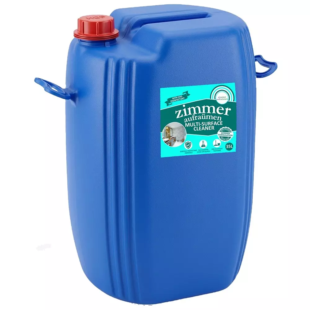 Zimmer Aufraumen Multi-Surface Disinfectant Cleaner Concentrate Liquid Aroma Fragrance 35 L (Makes Upto 350 L), ZA-MSCF35L