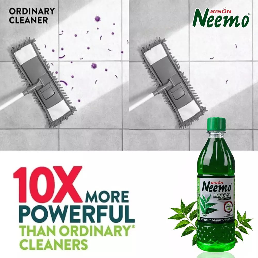 Bison Floor Cleaner Liquid Neemo 5 L Can for Floors Cleaning