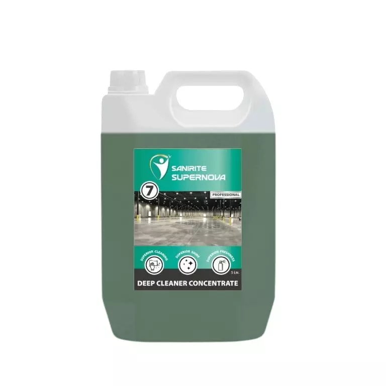 Sanirite Supernova Floor Cleaner Odourless Fragrance 5 L Capacity, SP-7