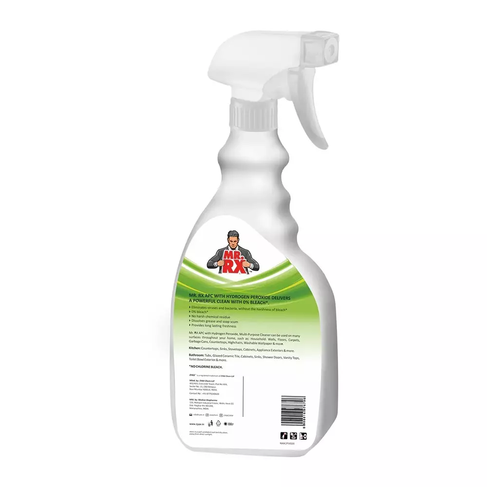 Mr. RX All Purpose Cleaner 500 ml Bottle Liquid Fresh for Kitchen, Bathroom & Rooms