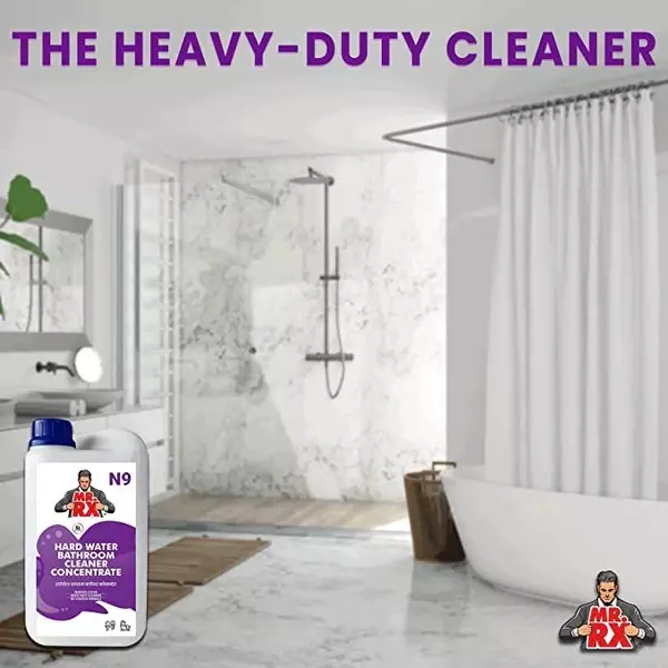 Mr. RX N9 Hard Water Bathroom Concentrate Cleaner 5 L Can Liquid Fresh for Sink, Tub, Tile & Floor