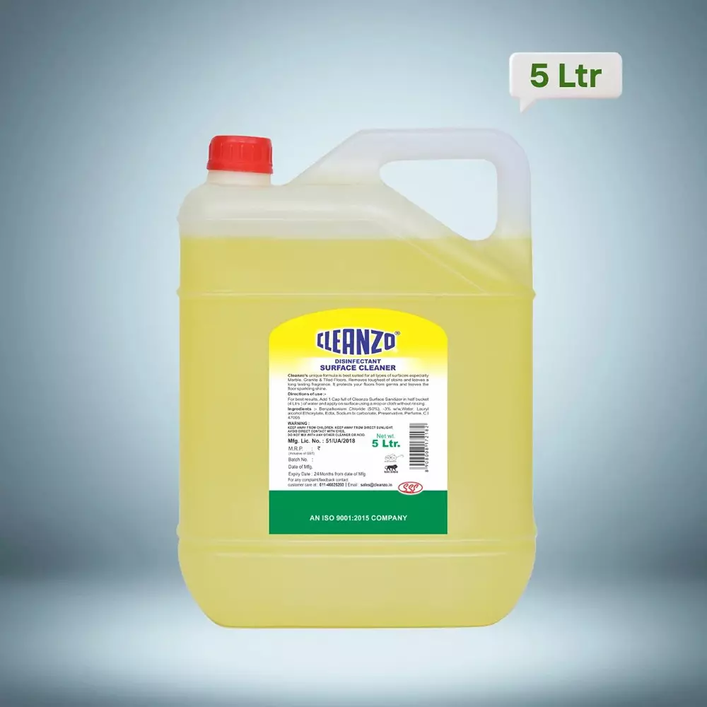 cleanzo-disinfectant-surface-sanitizer-10x-formula-kills-germs-yellow-citrus-fresh-fragrance-liquid-form-5-l-can-packaging-type