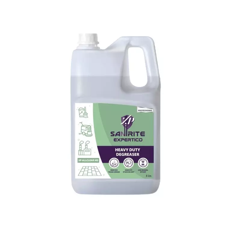 Sanirite Non-Foaming Industrial Degreaser Odourless Fragrance 5 L Capacity, XP-AllclearHD