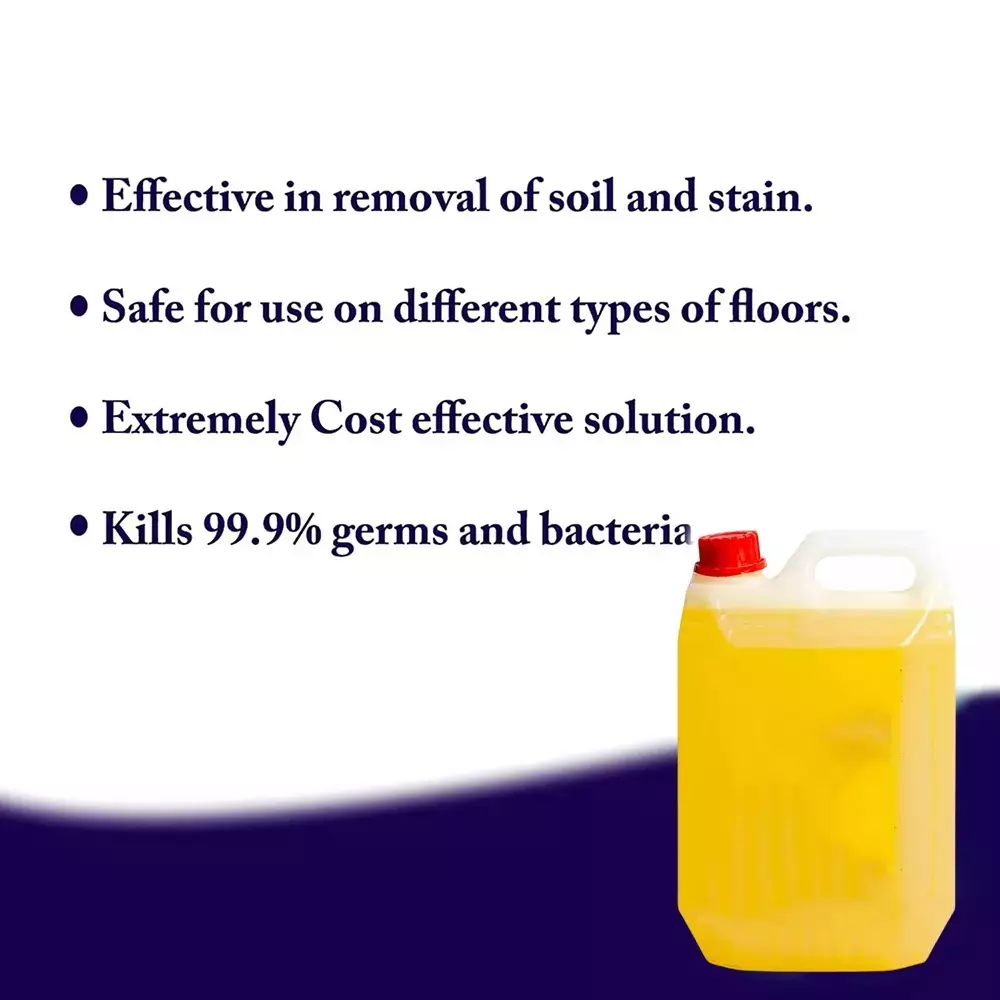 Generic 5 L Floor Cleaner Lemon Fragrance Yellow (Pack Of 3)