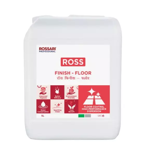 Ross Surface Floor Coating Liquid Fresh Fragrance 5 L Can, ROSS FINISH- FLOOR
