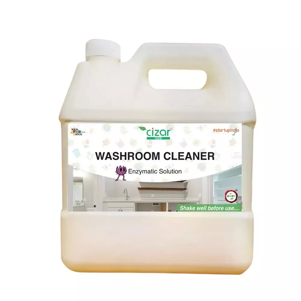 Cizar Washroom Cleaner 5 L with Enzyme for Dirt, Grime and Malodour Cleaning