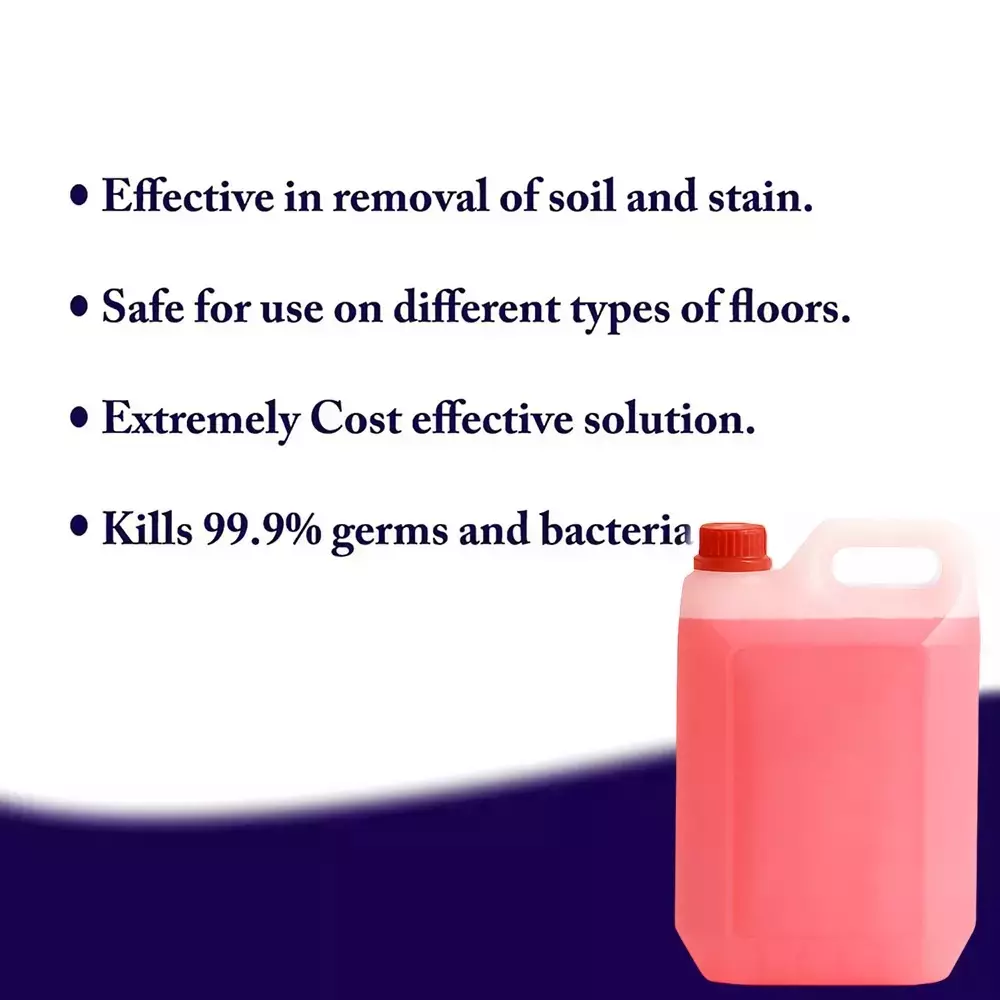 Generic 5 L Peach Fragrance Floor Cleaner Liquid Can, RR-FCR-05 (Pack Of 3)