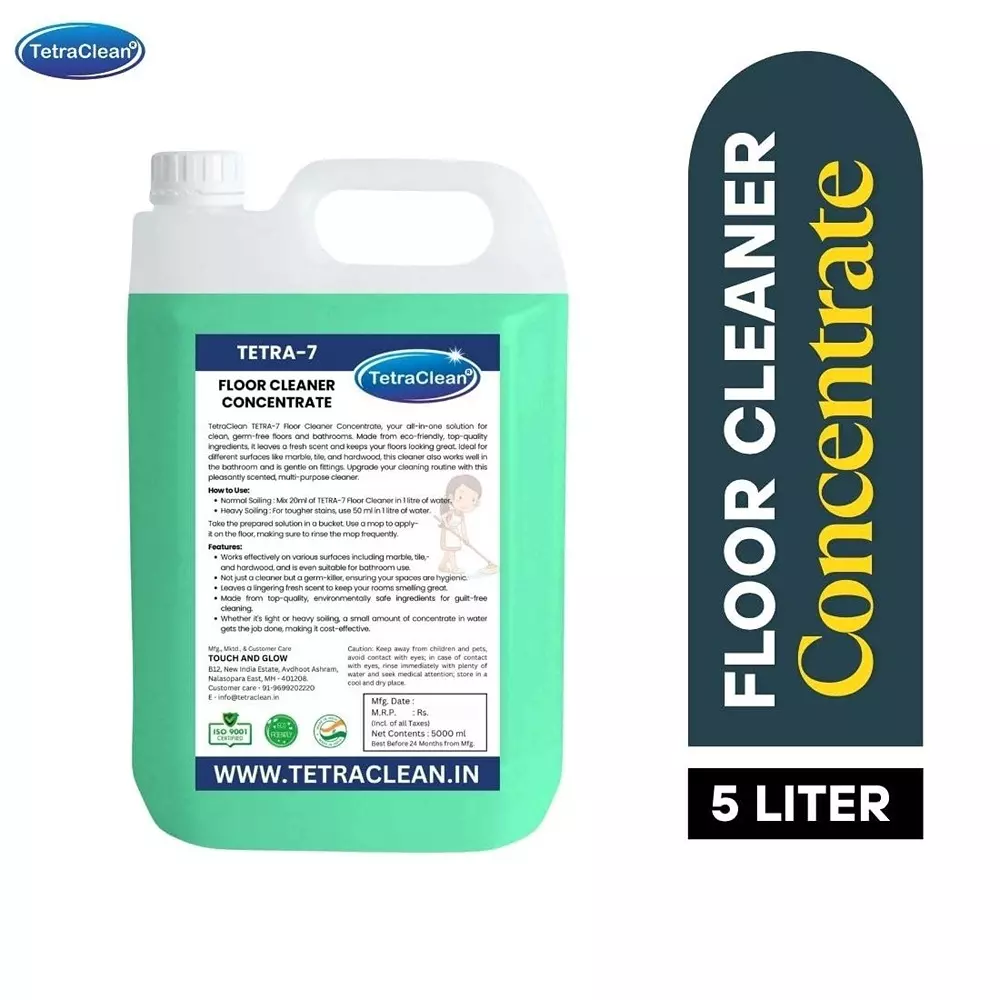 TetraClean 5 L Floor Cleaner Peach Fragrance All Purpose Cleaning, Tetra_7