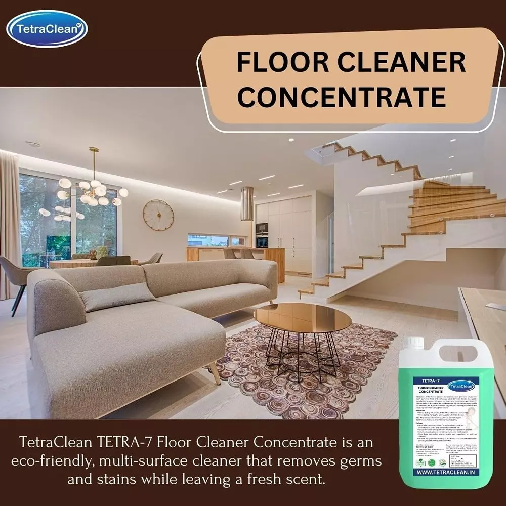 TetraClean 5 L Floor Cleaner Peach Fragrance All Purpose Cleaning, Tetra_7