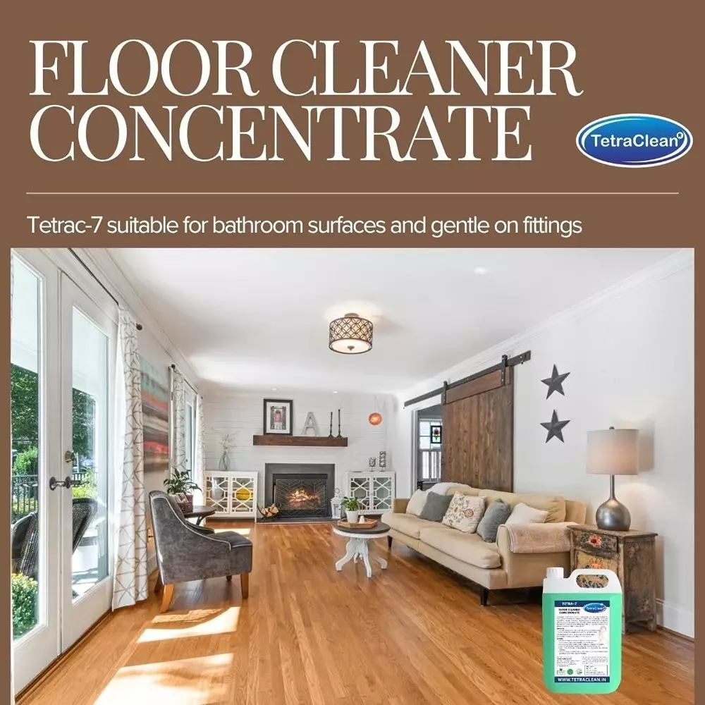 TetraClean 5 L Floor Cleaner Peach Fragrance All Purpose Cleaning, Tetra_7