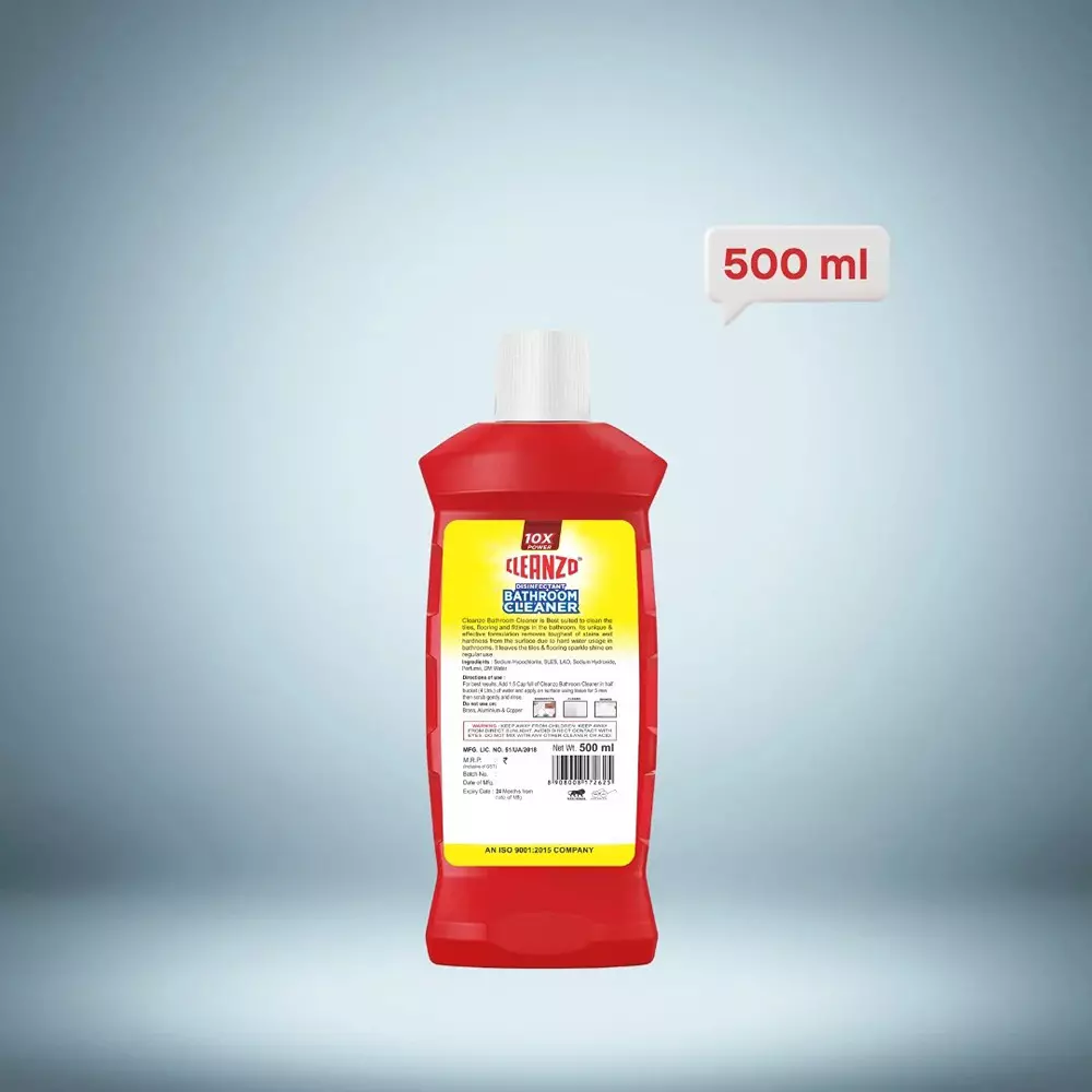 cleanzo-bathroom-cleaner-red-citrus-fresh-fragrance-liquid-form-500-ml-bottle-packaging-type